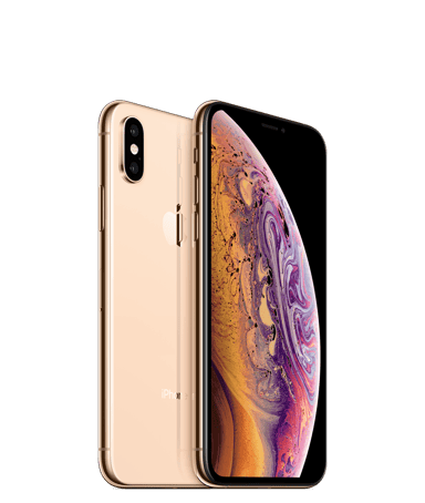Two Apple iPhone XSes