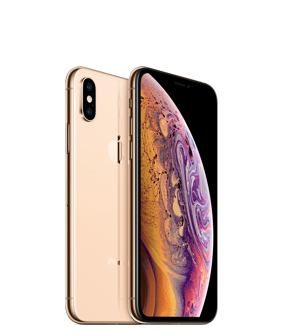 Two Apple iPhone XSes