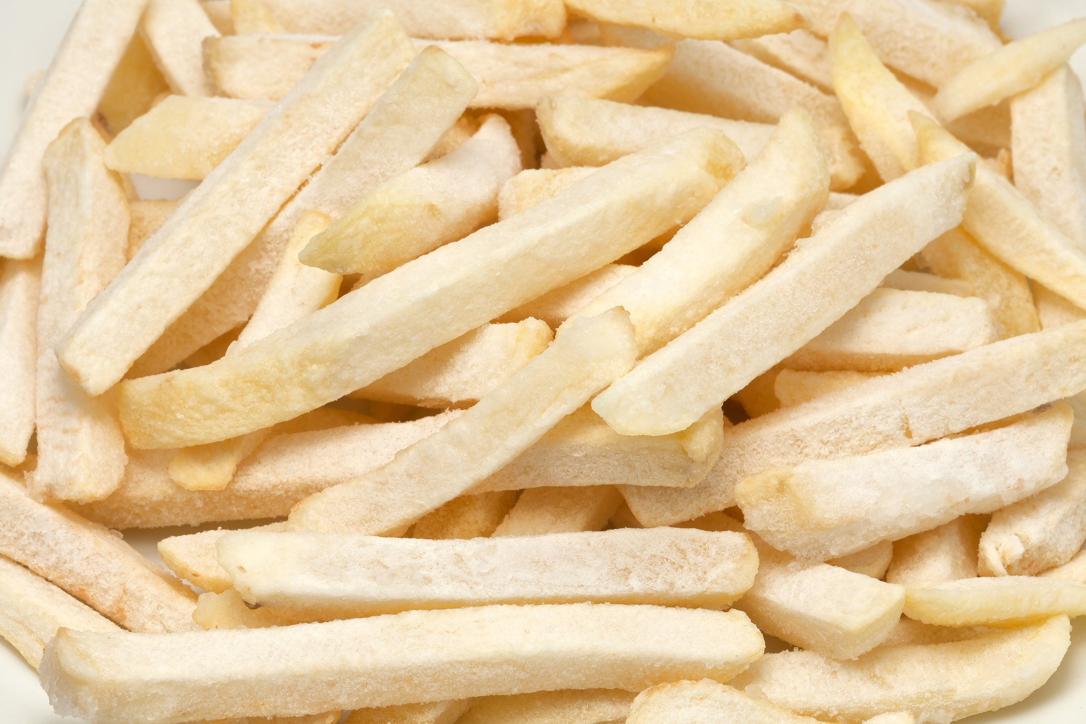 Frozen french fries.
