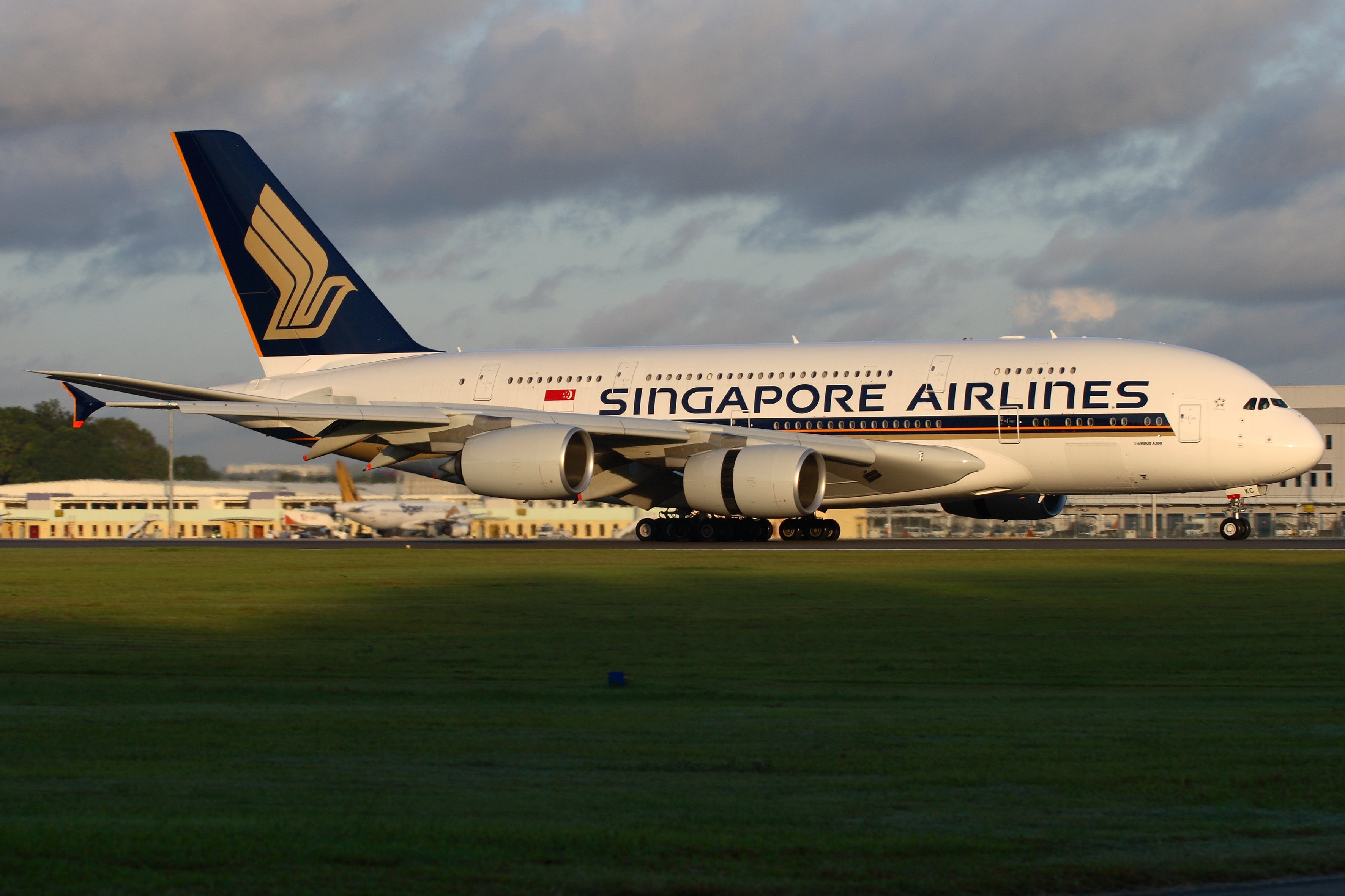 A Singapore Airlines A380