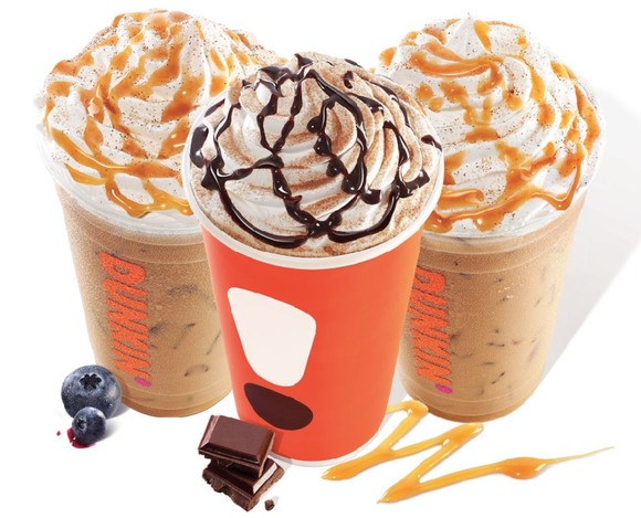 Dunkin's Signature Lattes