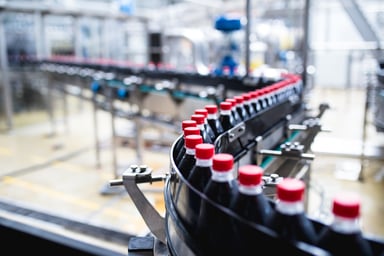 Bottling Plant Soda Bottles