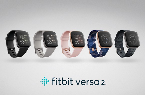 Fitbit's Versa 2 smartwatch.