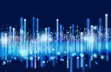 Networking Concept Bright Lines