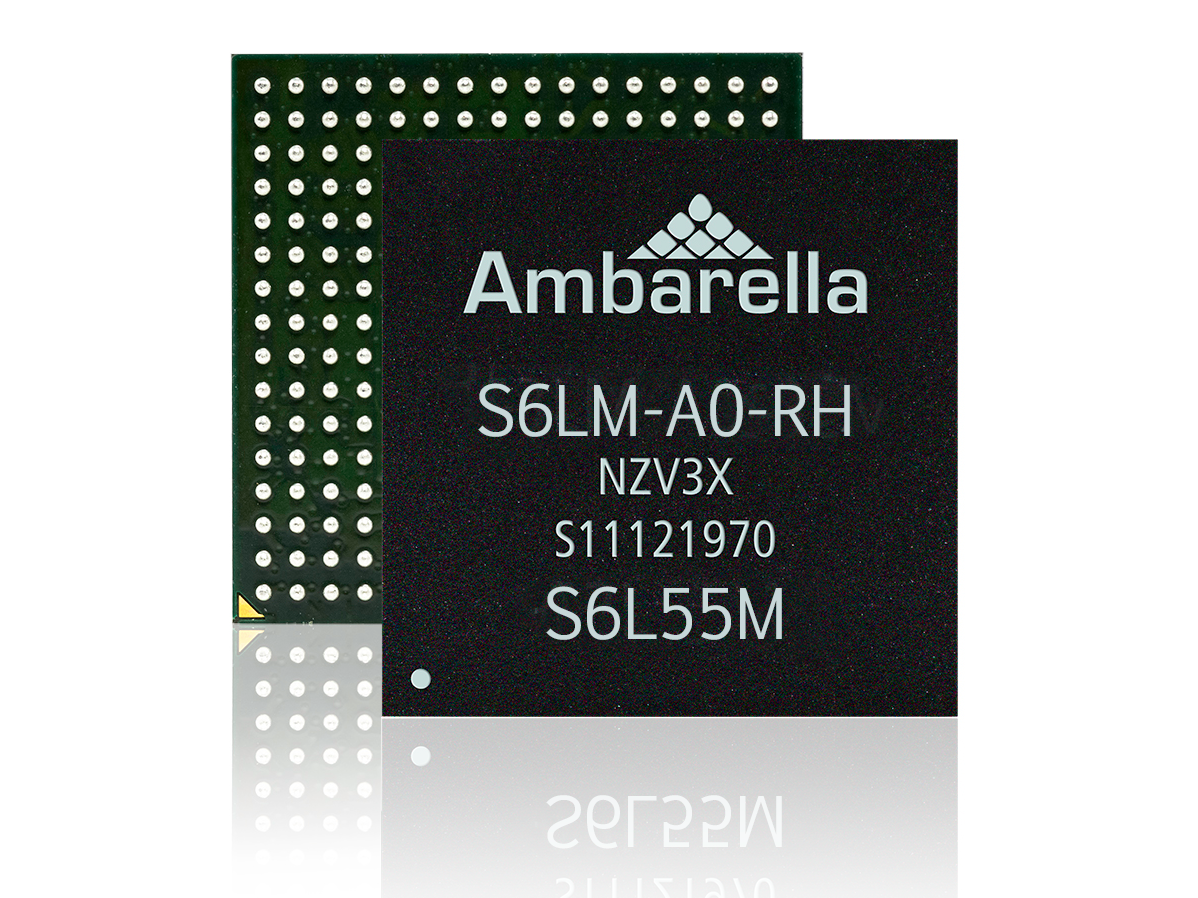 Chip with Ambrella markings on it.