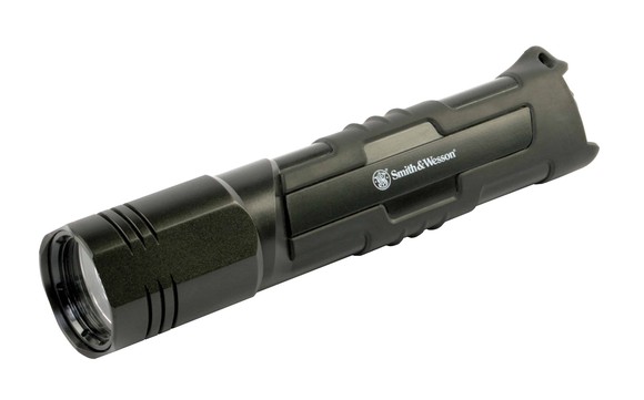 Smith & Wesson tactical flashlight.