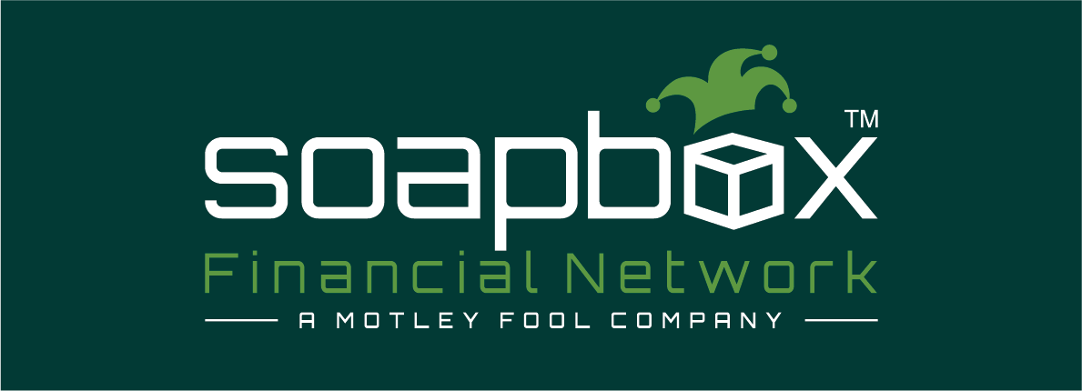 The Soapbox Financial Network logo.