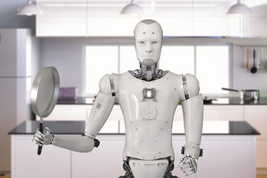 robot kitchen chef cook getty