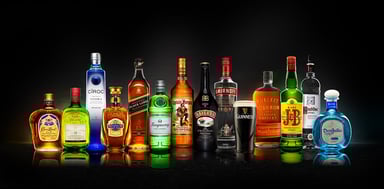 Diageo brand portfolio