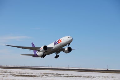 fedex plane