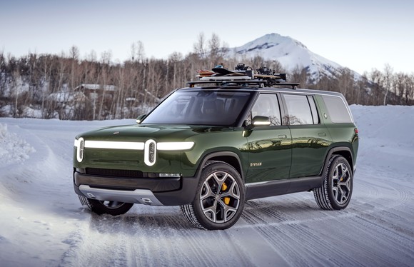 Rivian electric truck