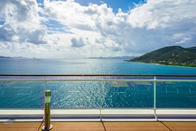 Cruise Ship in Islands