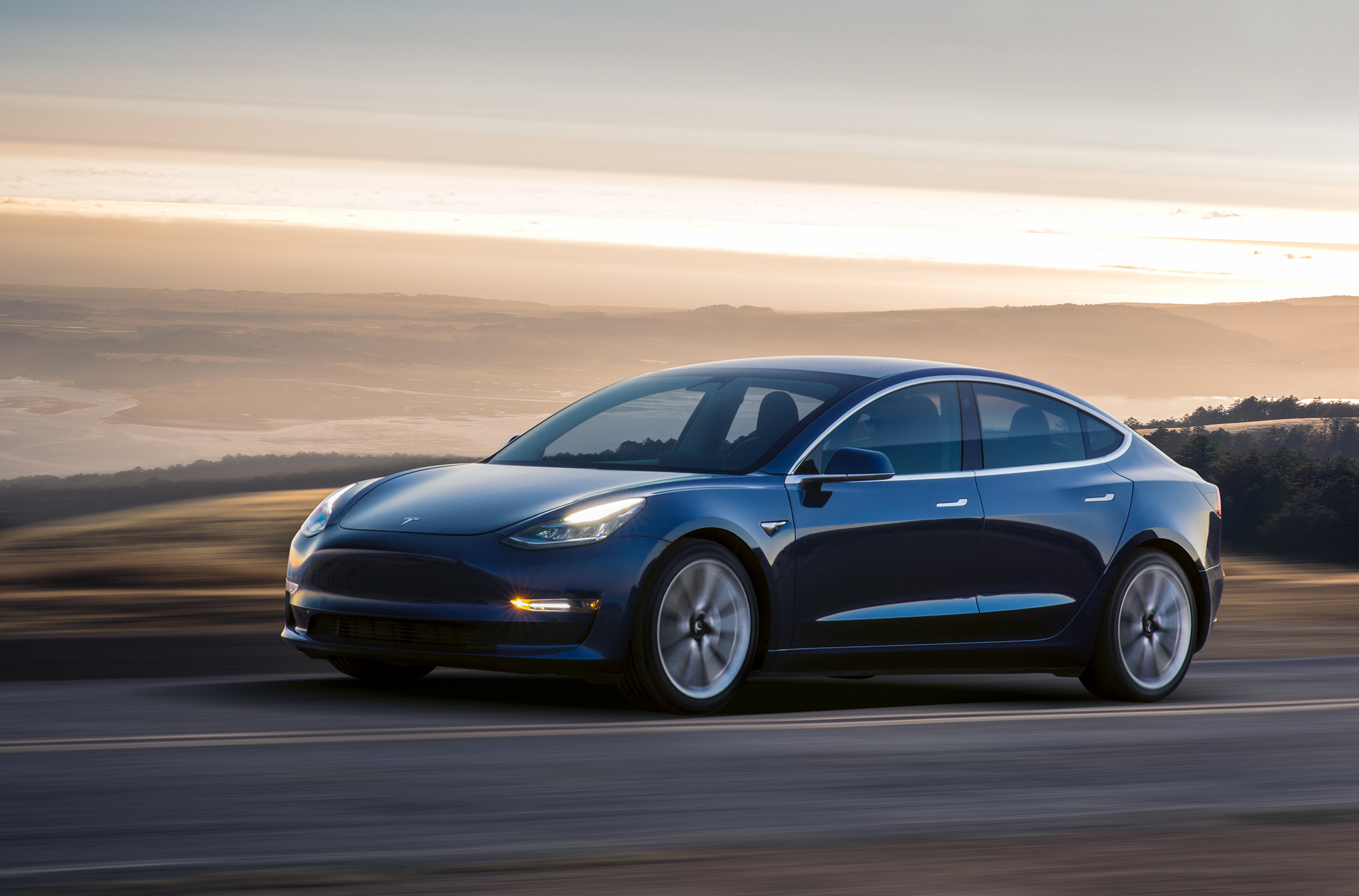 Model 3 - Blue Driving