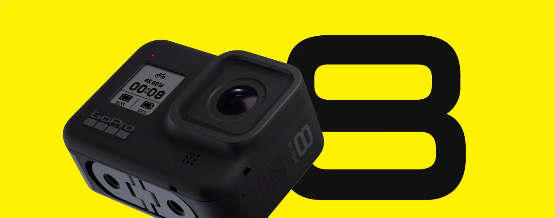 GoPro's Hero 8 Black.