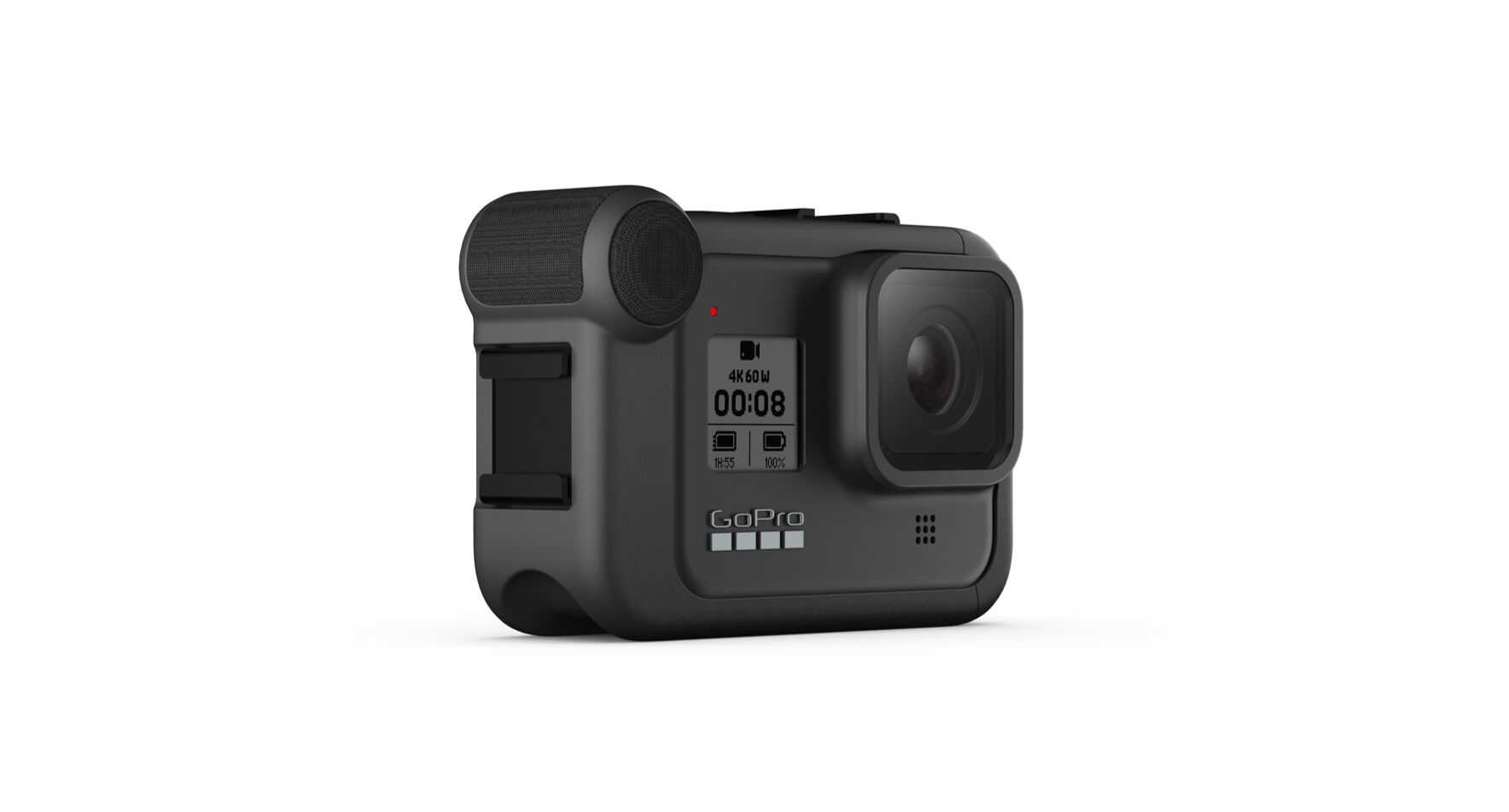 GoPro HERO8 camera with a media mod