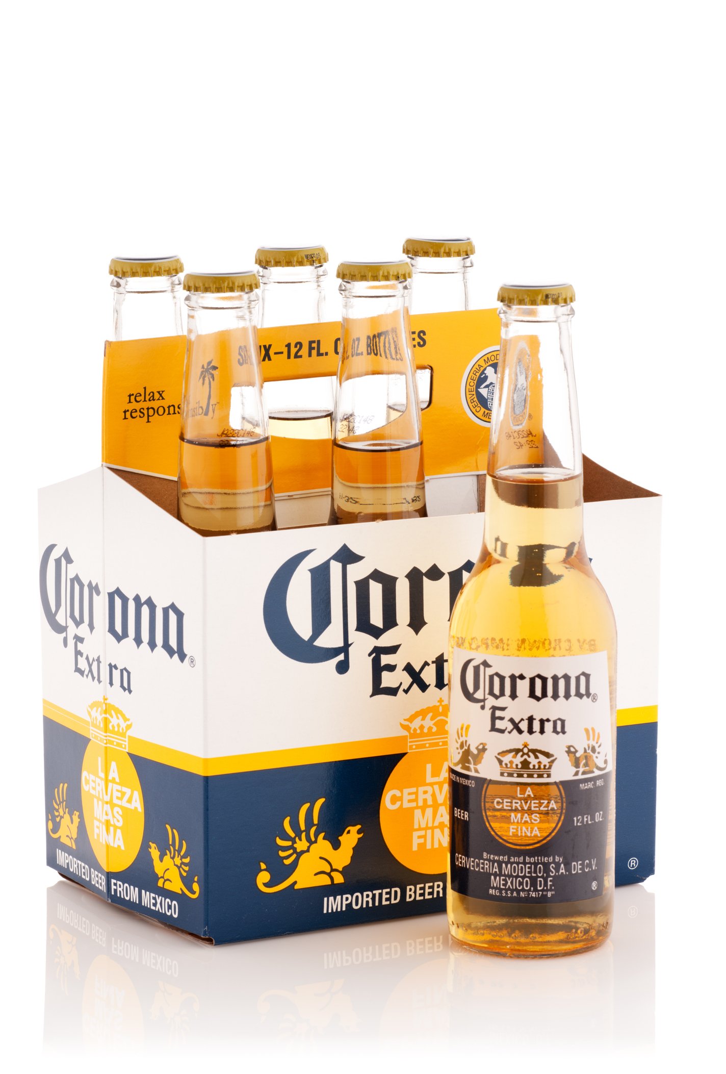 Six Pack Of Corona Beer