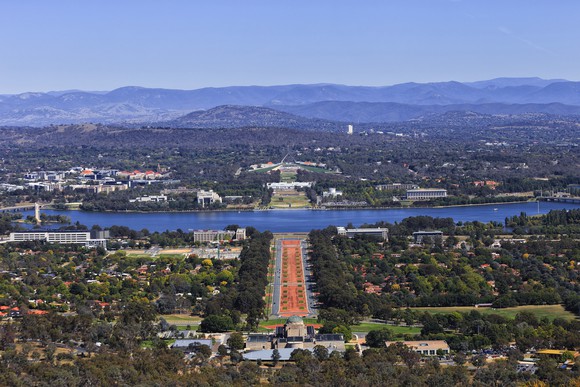 City view of Canberra, Australia