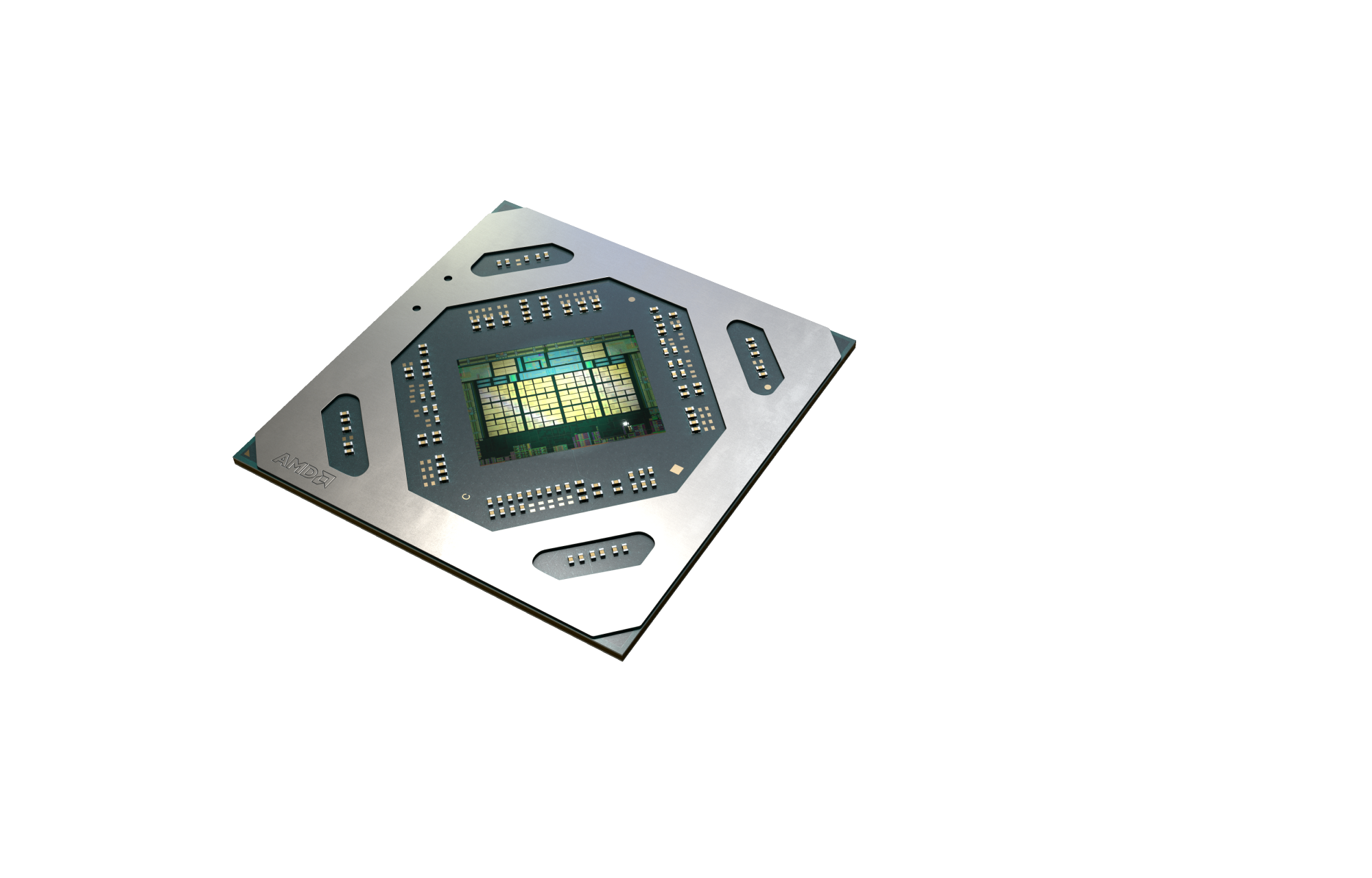 The RX 5500 graphics chip.