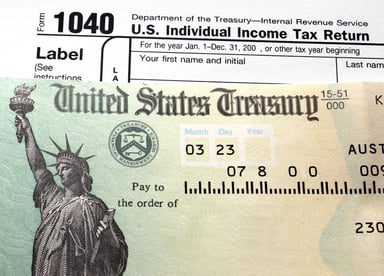 Tax refund GettyImages-144229768