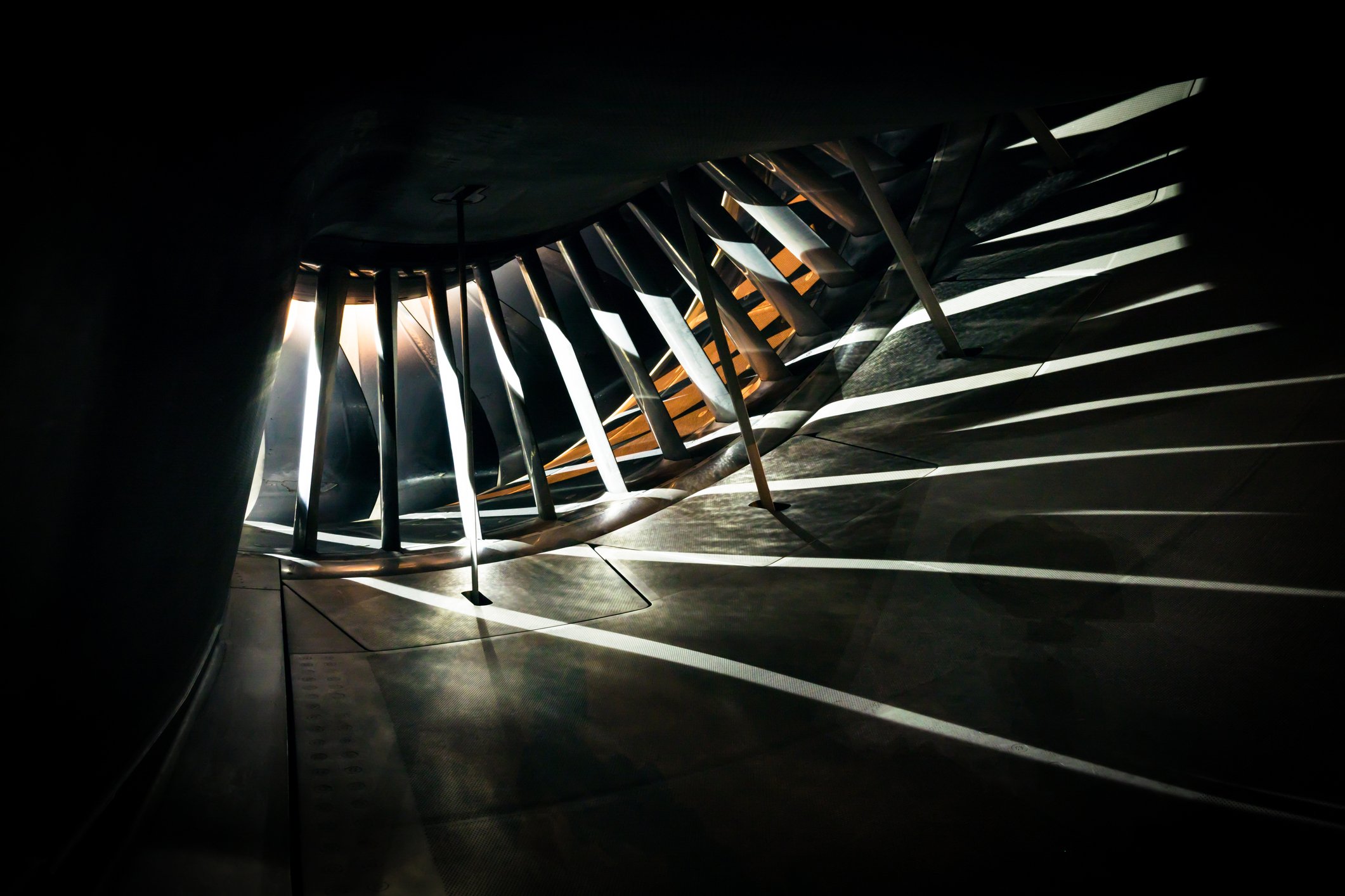 A GE Aviation engine intake.