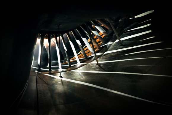 A GE Aviation engine intake.