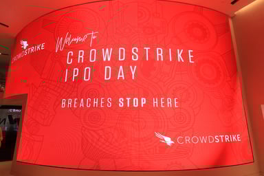 CRWD IPO day
