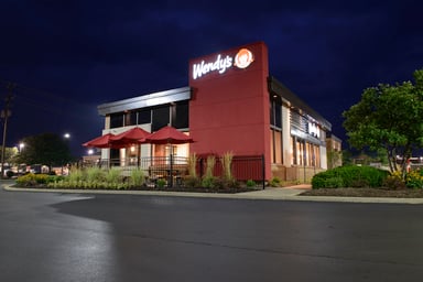 Wendy's Maxtown Exterior at Night_0