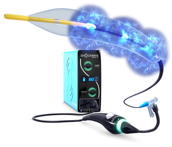 Intravascular lithotripsy device