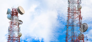 wireless cellular phone towers