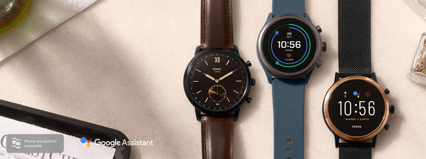 Fossil's newest Wear OS smartwatches