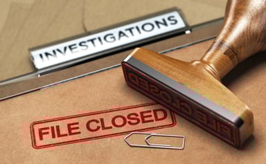 investigations file closed