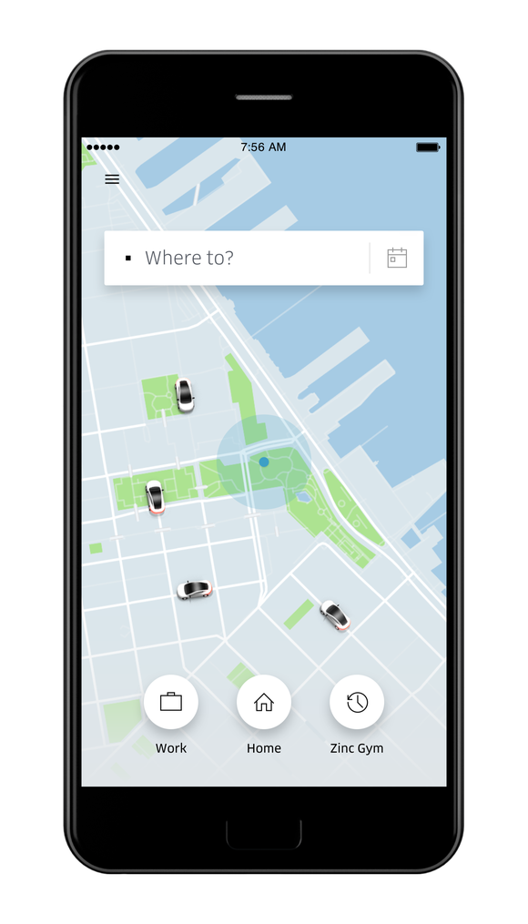 Uber app