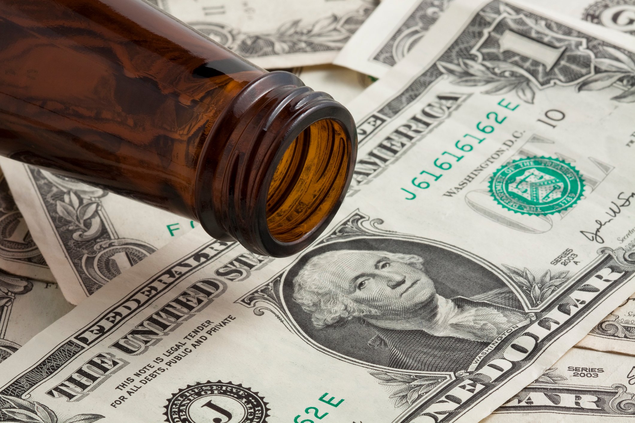 beer money cash dollars getty