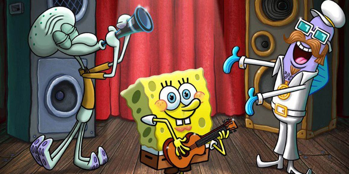 Characters from SpongeBob Squarepants.