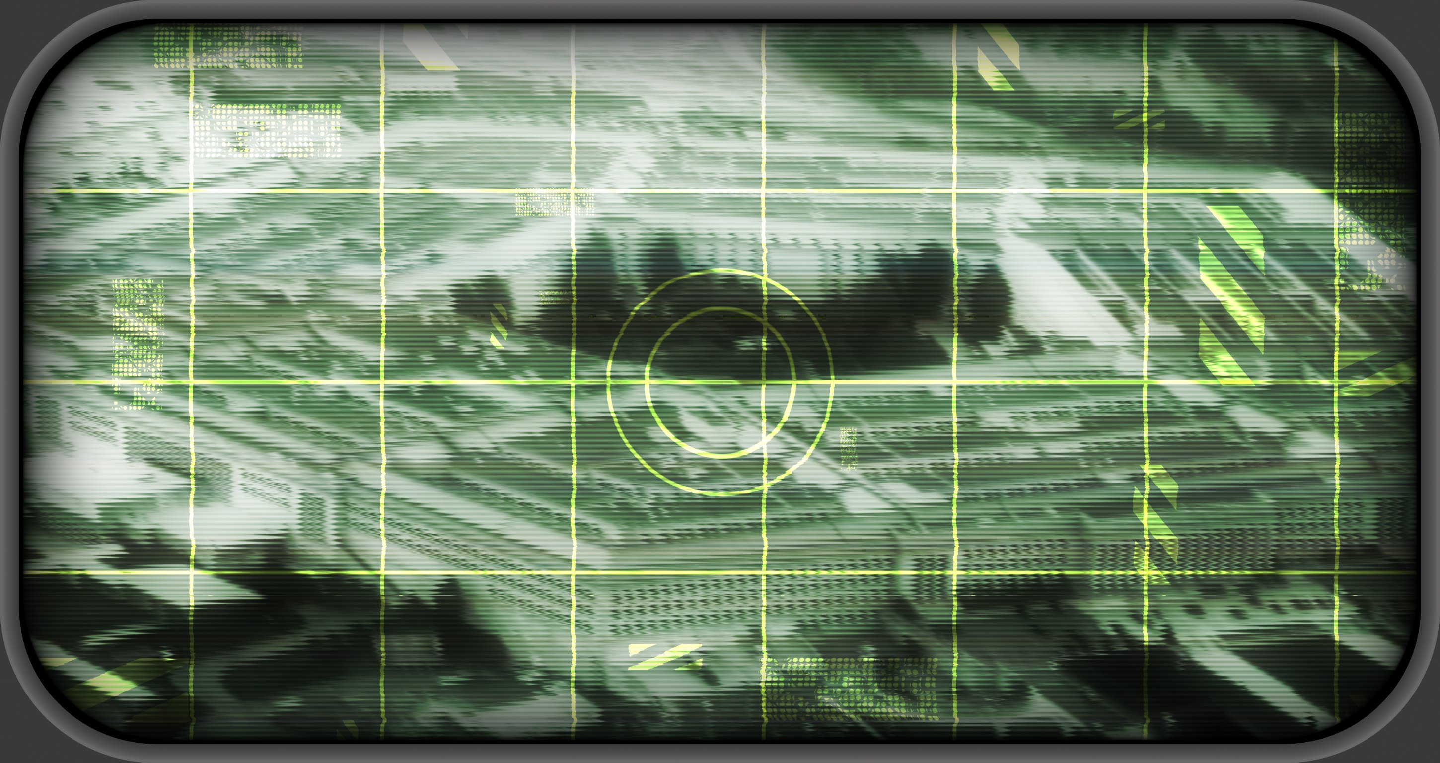Pentagon in crosshairs on a FLIR targeting scope