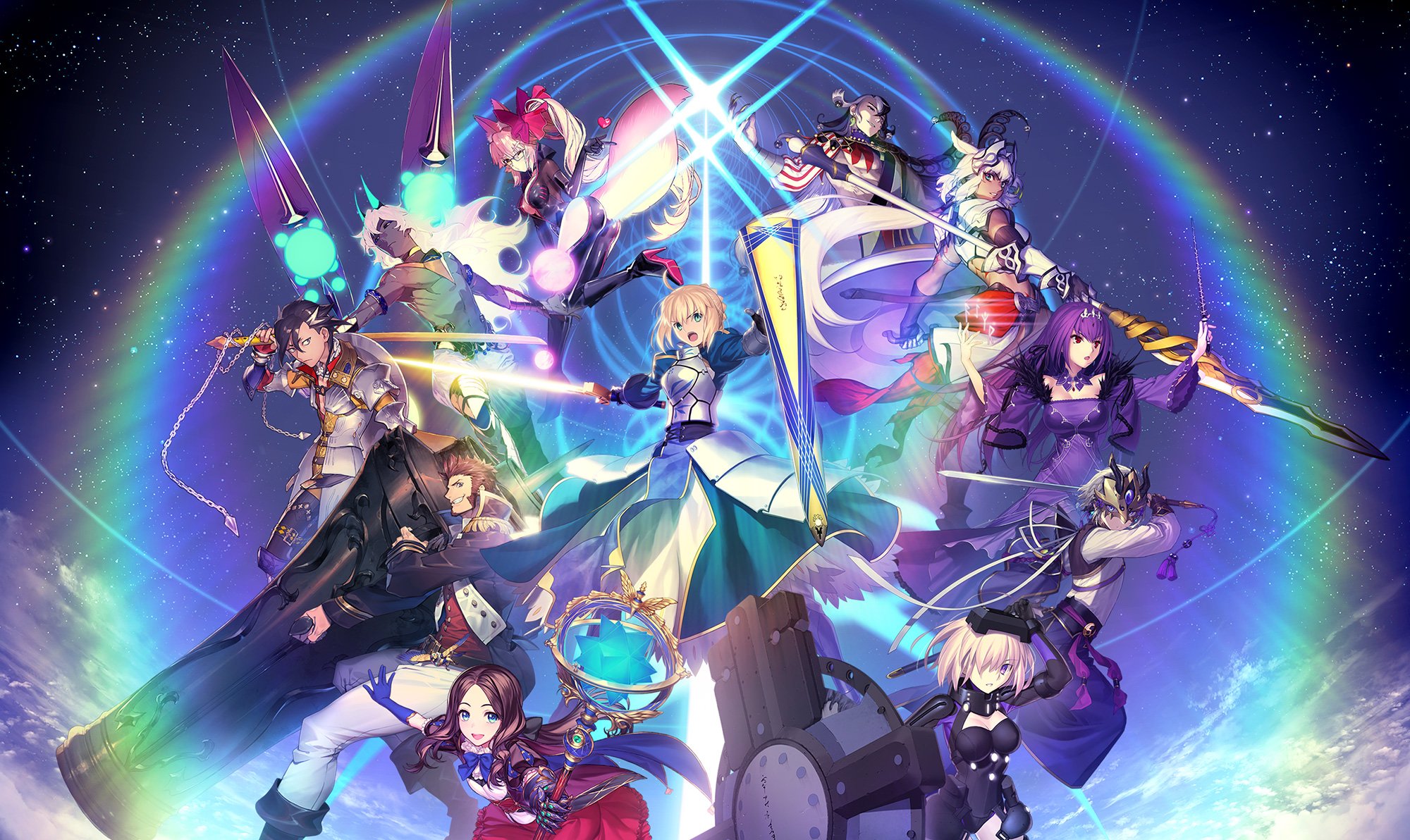 Promotional art for Fate/Grand Order.