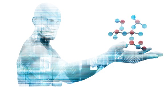 Hologram holding chemical structure