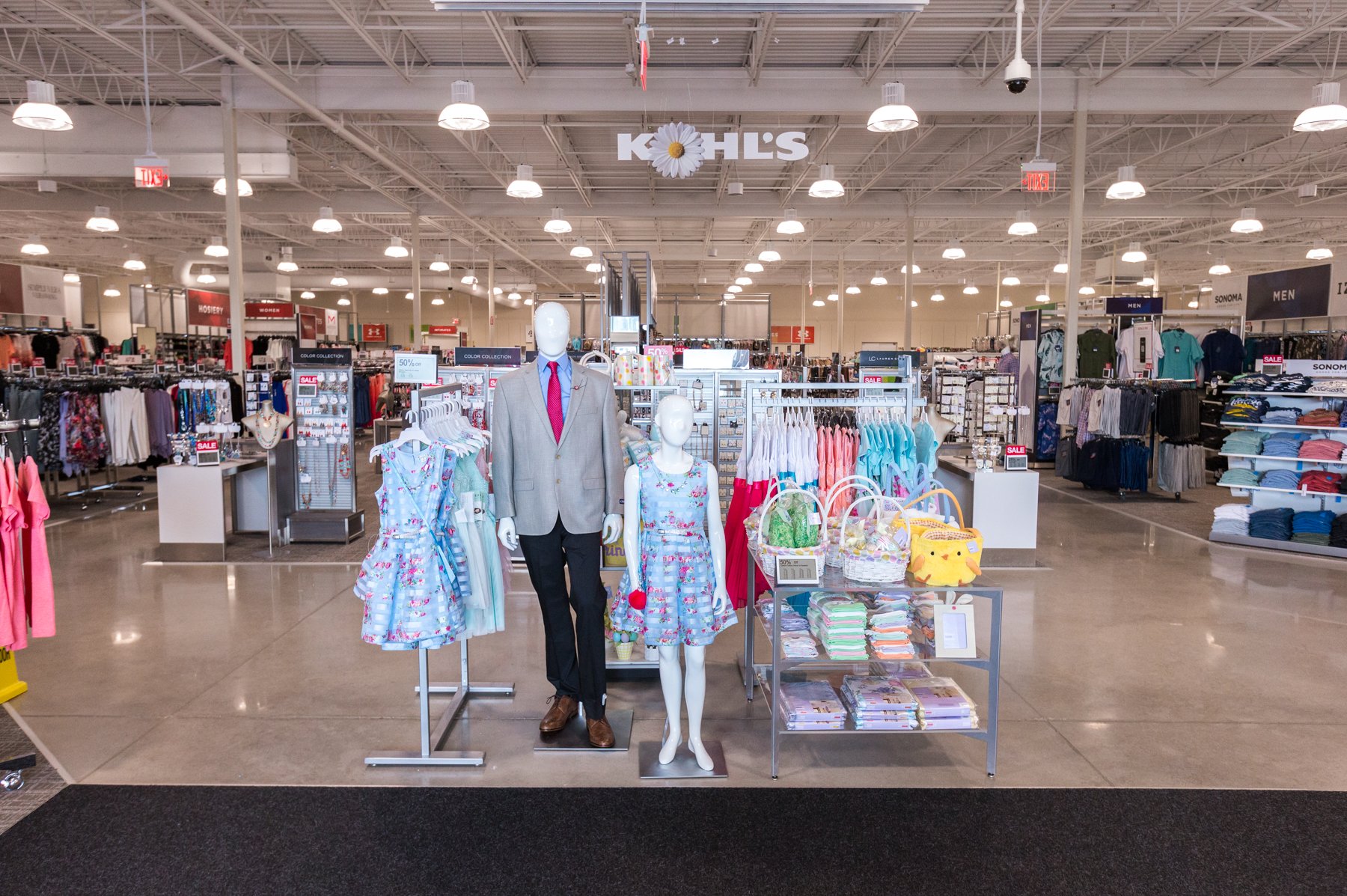 A smaller-format Kohl's store. 