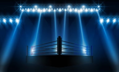 wrestling ring getty