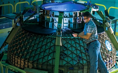 CST-100 Starliner under construction