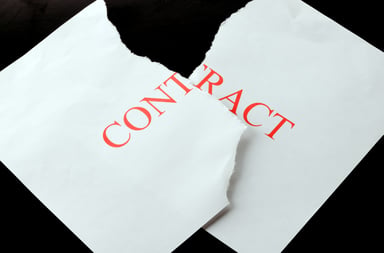 Torn contract