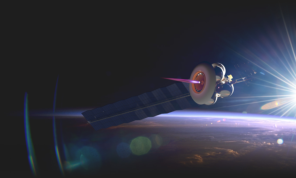 Artist's conception of Momentus space tug Ardoride