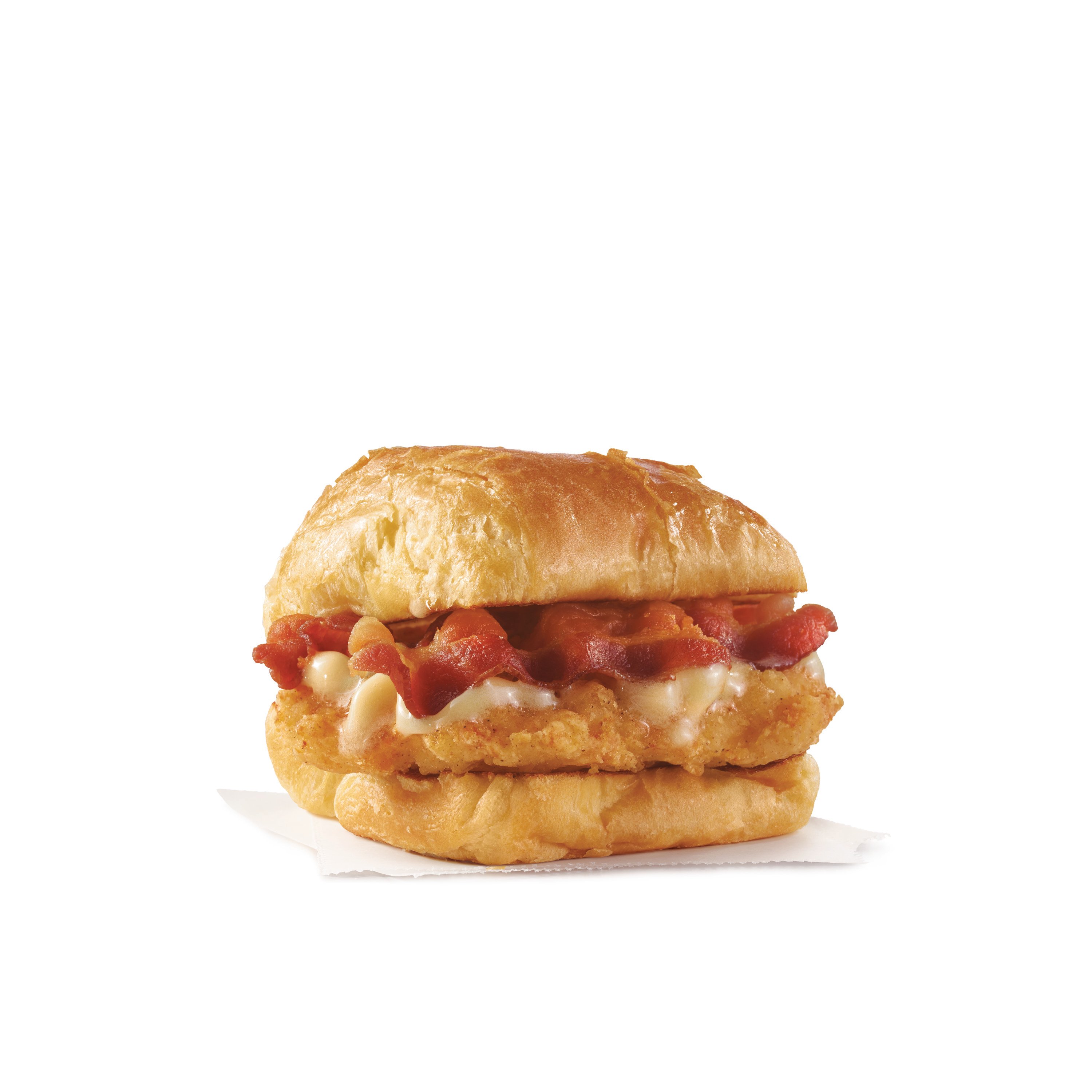 Wendy's Maple Bacon Chicken Croissant.