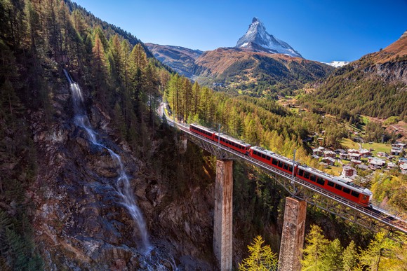 A view of Zermatt, Switzerland during daylight.