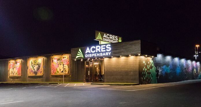 Acres Dispensary in Las Vegas.