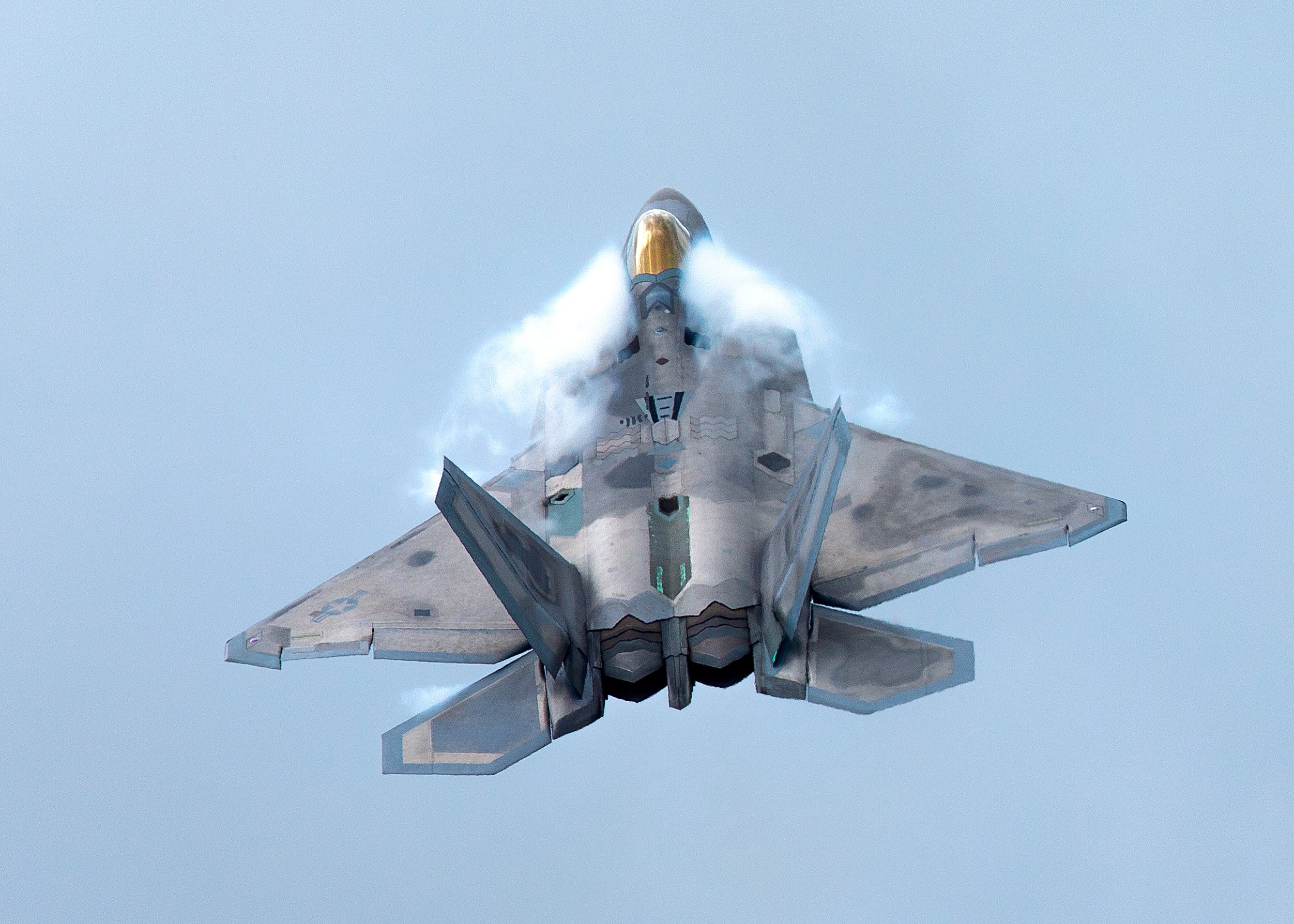 Lockheed Martin F-22 Raptor in flight