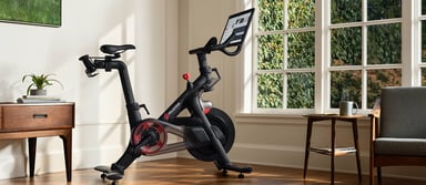 Peloton bike in home