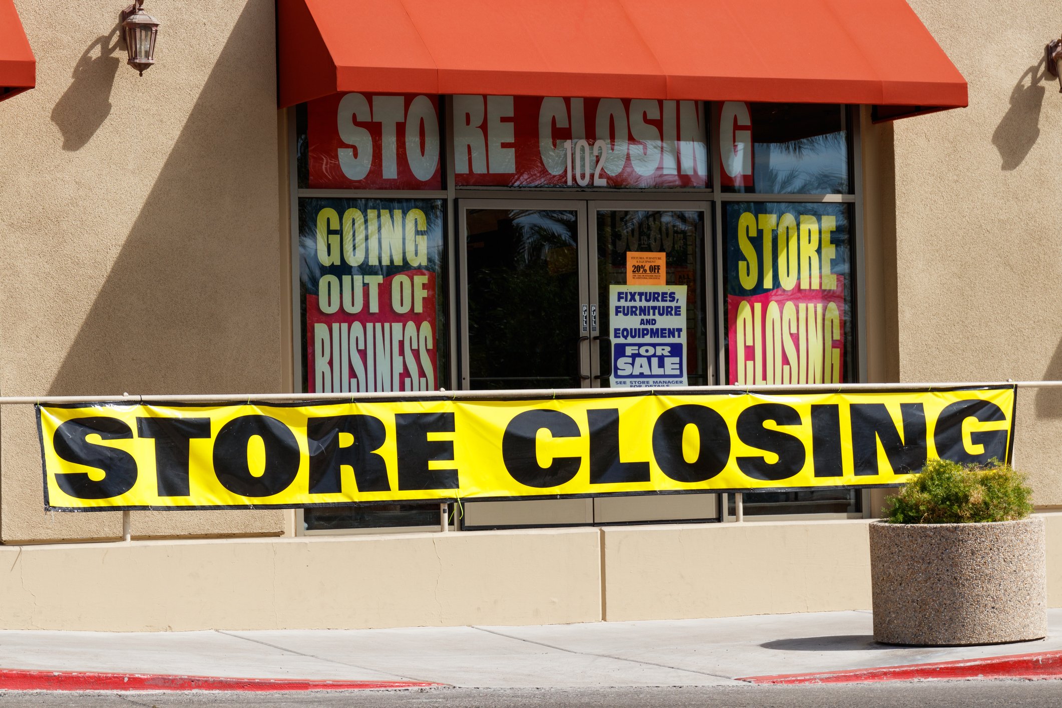bankruptcy store closing getty
