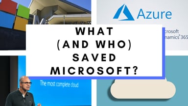What Saved Microsoft