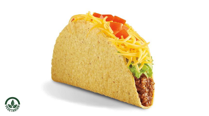 Beyond taco from Del Taco and Beyond Meat